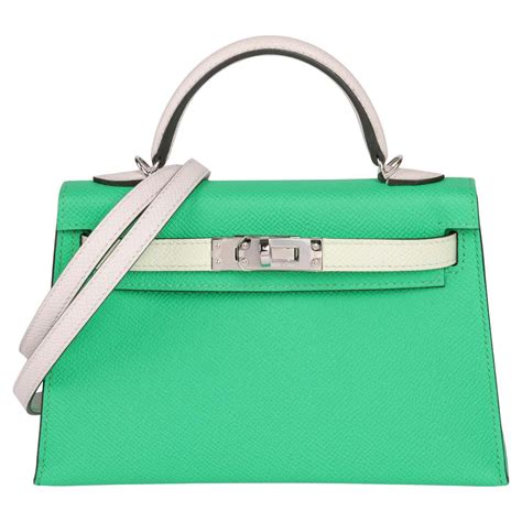 hermes kelly vert de gris